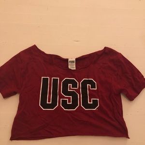 USC Victoria Secret Crop Top